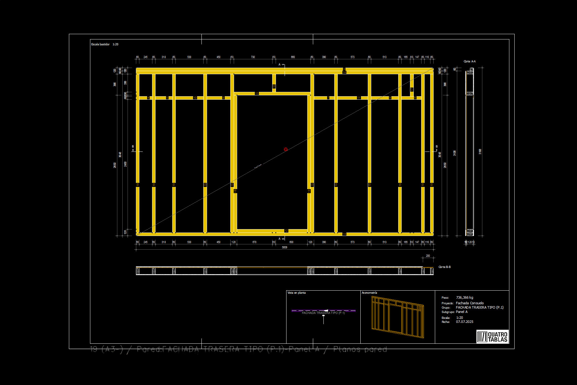 Diseño Técnico - Quatrotablas